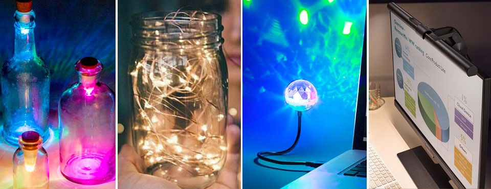 Functional & Fun USB Lights to Spice Up Your Desktop