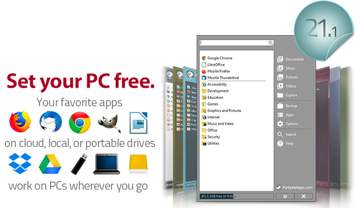 PortableApps Platform 26.0 instal the last version for mac